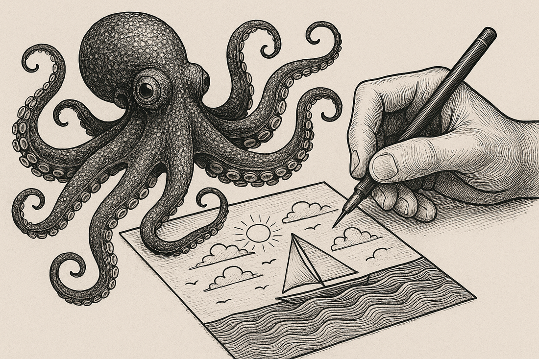 Uniting Art, Ocean, and Community: How OctoTribe Partners with marine artists to re-thrive the seas