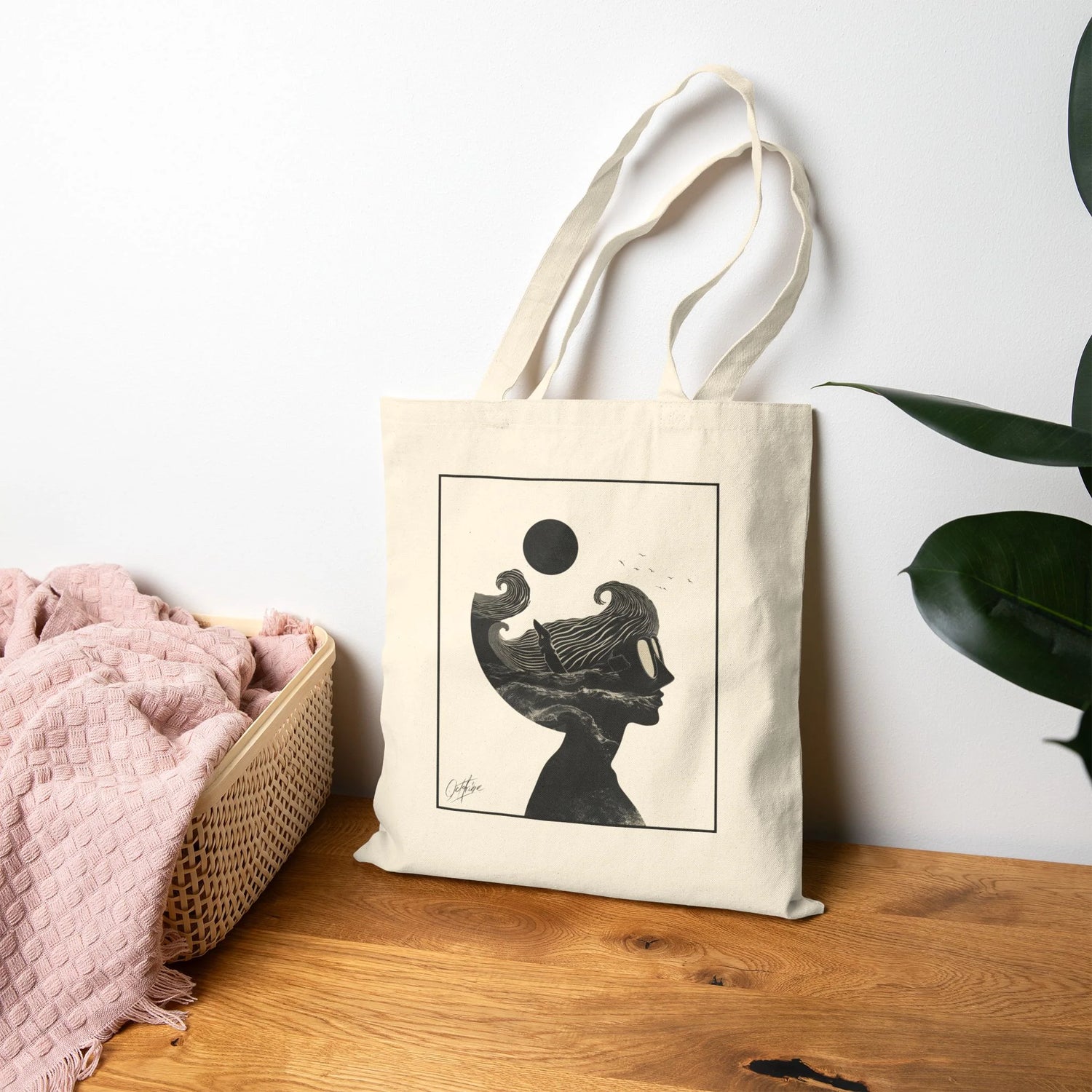 Oceanside Tote Bags